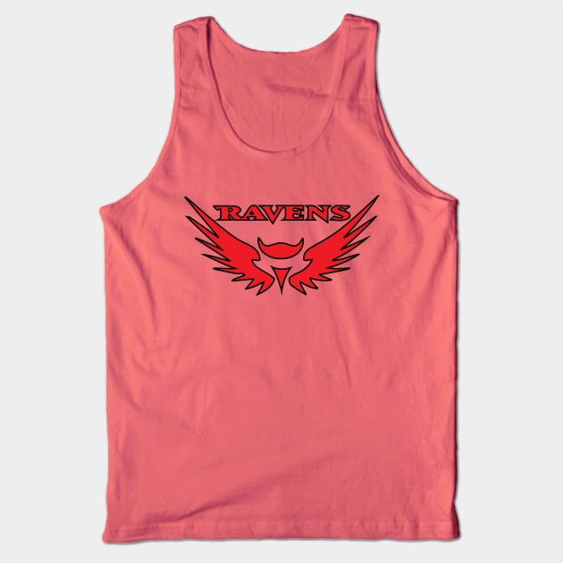 Play Like a Raven Tank Top by Infilife